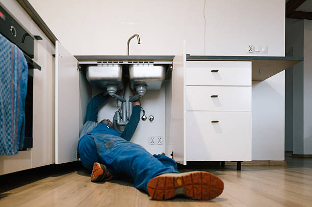 Professional Plumbing technician working in Bethel, NC